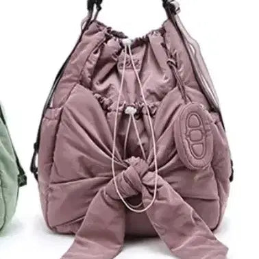 [BUNJANG] A.T.E. Vanessabruno Ribbon Shoulder Bag / 아떼 바네사브루노 리본 숄더백