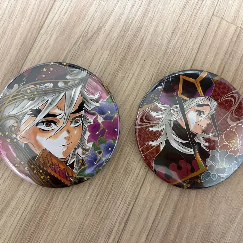 [BUNJANG] Demon Slayer Doma Can Badge / 귀멸의 칼날 도우마 캔 뱃지