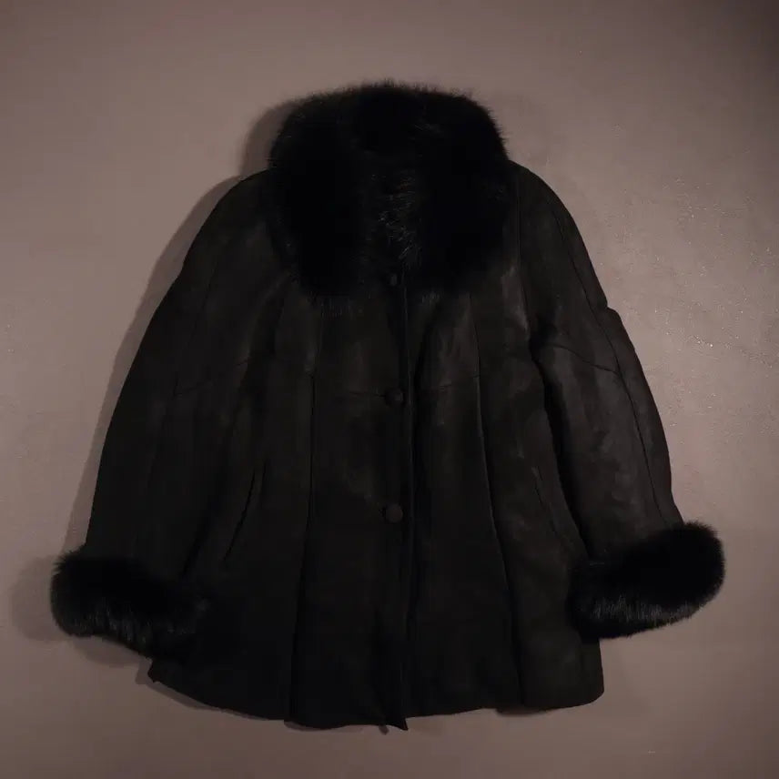 [BUNJANG] Vintage Fur Mustang Coat / 빈티지 퍼 무스탕 코트 C244