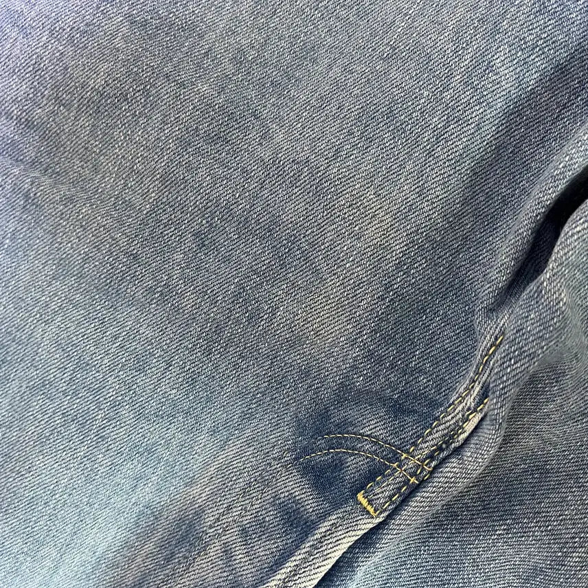[BUNJANG] Hatski Wide Tapered Denim Jeans Ice Blue / [1] 하츠키 와이드 테이퍼드 데님 Ice Blue