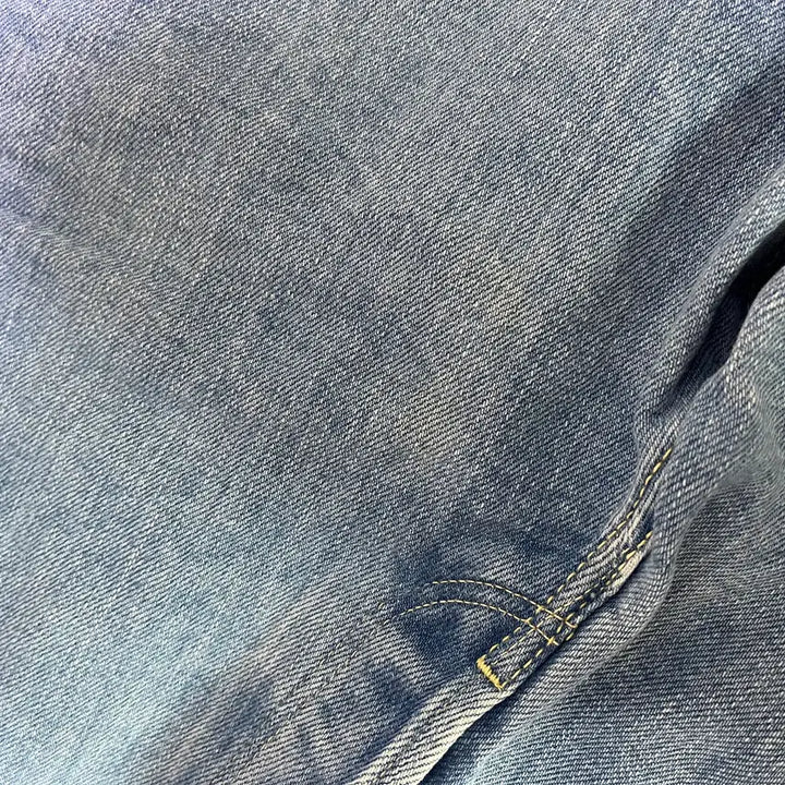 [BUNJANG] Hatski Wide Tapered Denim Jeans Ice Blue / [1] 하츠키 와이드 테이퍼드 데님 Ice Blue