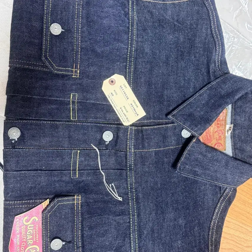 [BUNJANG] Sugar Cane 1953 Denim Jacket / 새상품) 슈가케인 1953 데님자켓 판매합니다.(40사이즈)