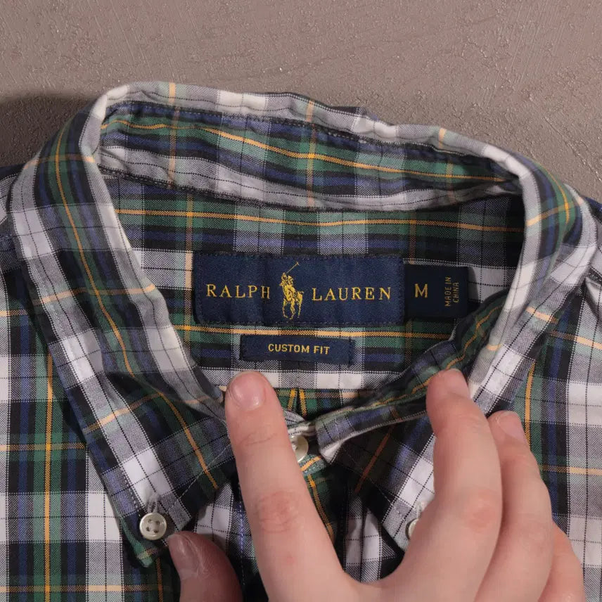 [BUNJANG] Polo Ralph Lauren Checkered Shirt / 폴로 랄프로렌 체크셔츠 C245