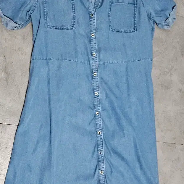 [SOLD OUT] BCBG 비씨비지 레이온 데님 원피스