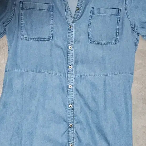 [SOLD OUT] BCBG 비씨비지 레이온 데님 원피스