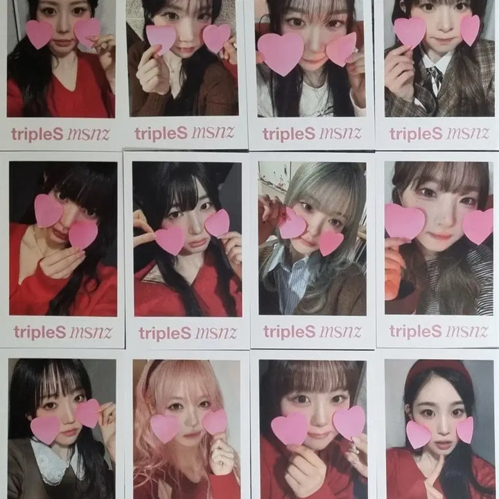 [SOLD OUT] [BUNJANG] tripleS Everline 260208 Valentine's Day POB Set / 260208 트리플에스 에버라인 대면팬싸 특전 미공포