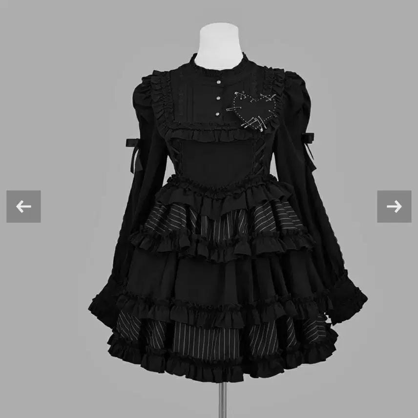 [BUNJANG] Dimmoire Nightmare Dress Mini Dress / dimmoire 딤모아르 악몽 드레스 원피스 양지뢰 지뢰계 섭컬 일브