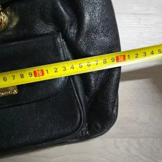 [BUNJANG] MCM Black Leather Backpack / MCM 블랙 레더 백팩 가방