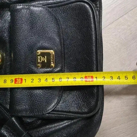 [BUNJANG] MCM Black Leather Backpack / MCM 블랙 레더 백팩 가방