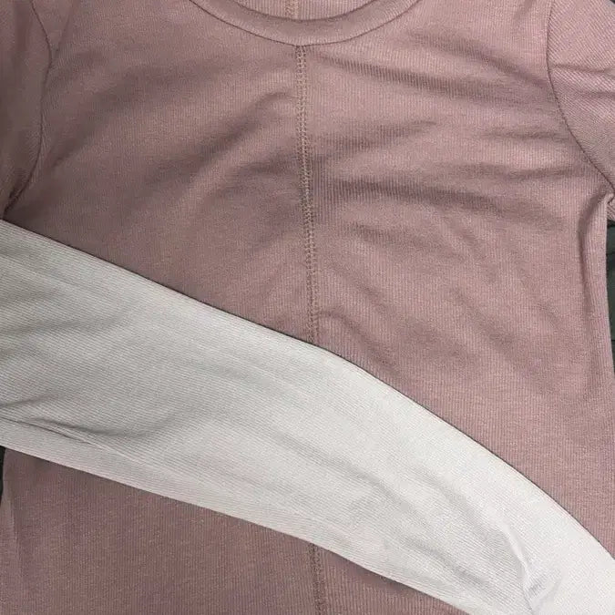 [BUNJANG] Layered Short-Sleeve T-shirt / 반팔 레이어드 티셔츠