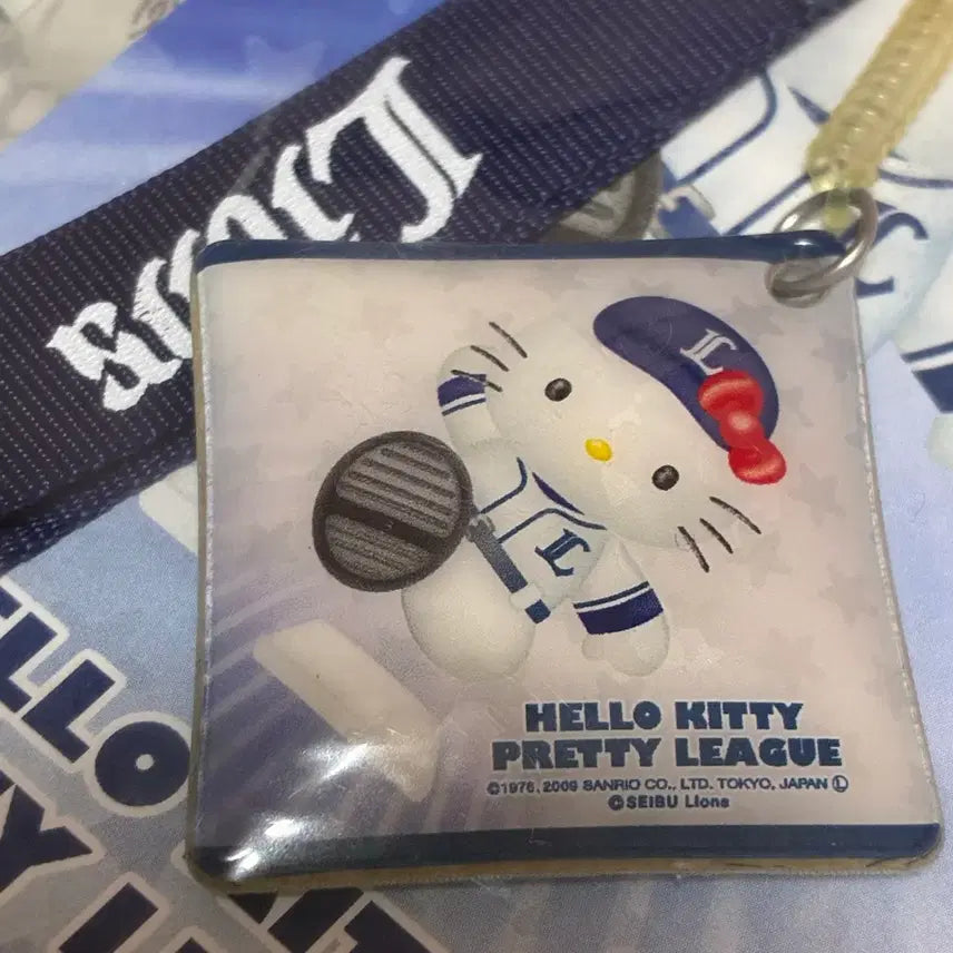 [BUNJANG] Lions Baseball Kitty Strap / (레어) 라이온즈 야구키티스트랩 덤증정