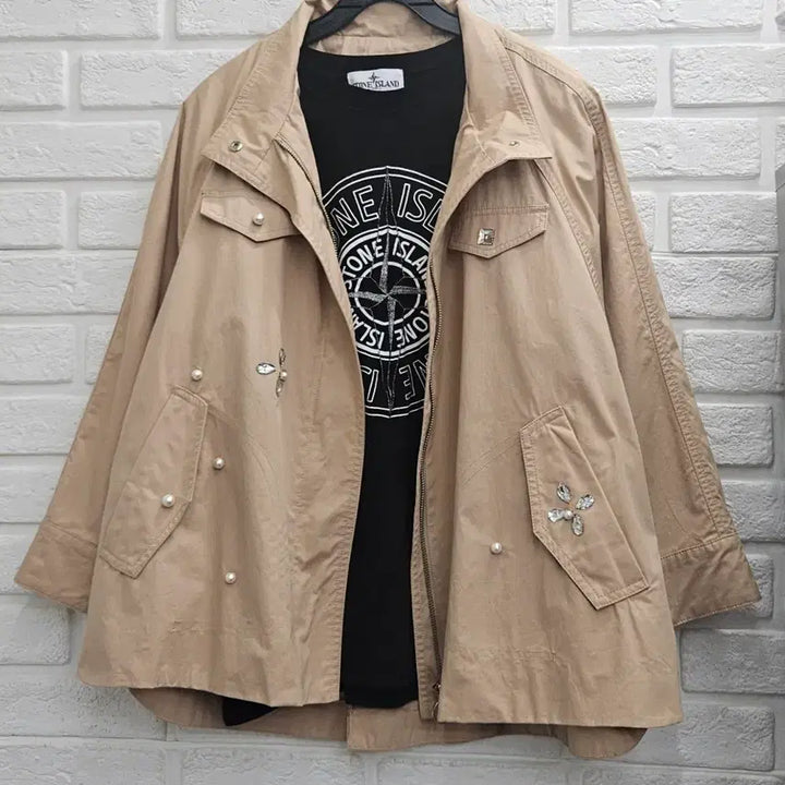 [BUNJANG] SOOS Oversized Beaded Jacket / A4063  오버핏 비즈쟈켓(SOOS)