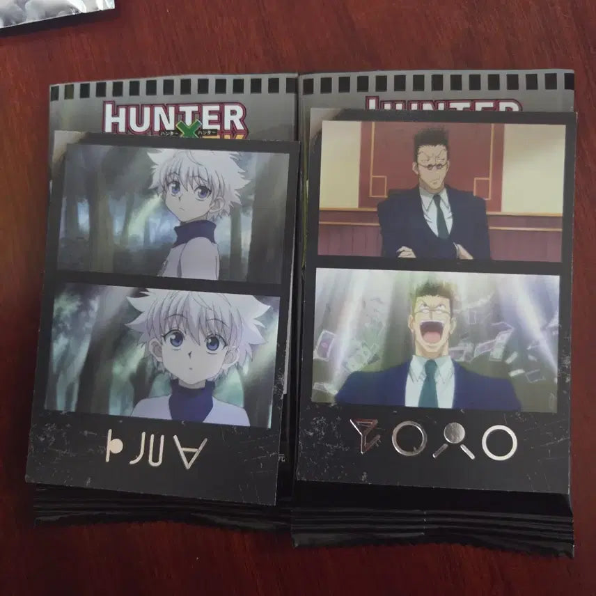 [BUNJANG] Hunter x Hunter Killua & Leorio Polaroid Photocard Bundle Set / 헌터헌터 폴라로이드 포토카드 키르아 레오리오 일괄
