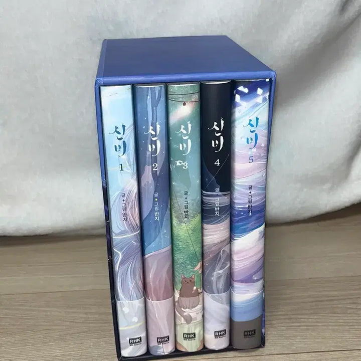 [BUNJANG] Shinbi Webtoon First Edition Bundle Set / 초판 신비 웹툰 단행본 한정판 굿즈 추가 일괄 판매