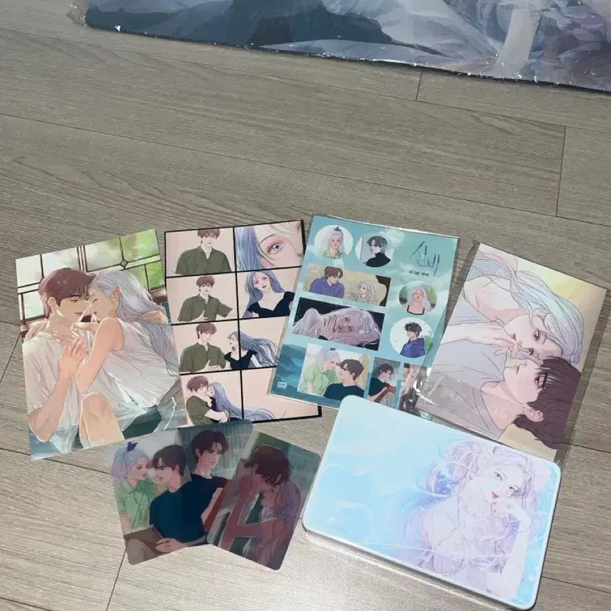 [BUNJANG] Shinbi Webtoon First Edition Bundle Set / 초판 신비 웹툰 단행본 한정판 굿즈 추가 일괄 판매