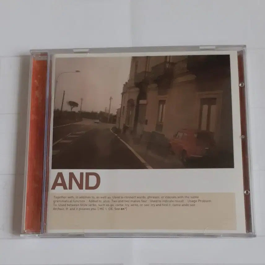 [BUNJANG] AND CD / 앤드 (AND) cd