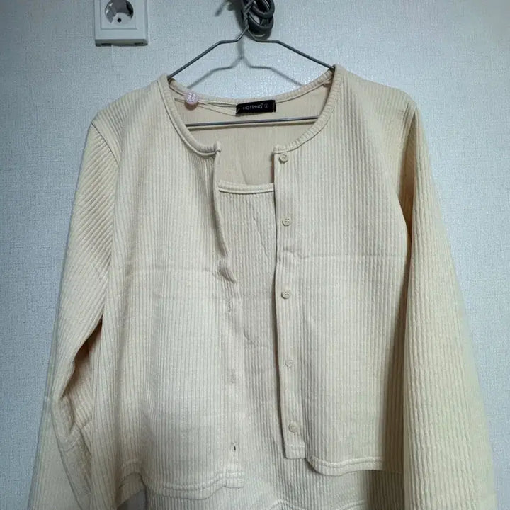 [BUNJANG] Sleeveless Cardigan Set / 나시가디건세트 (새상품)