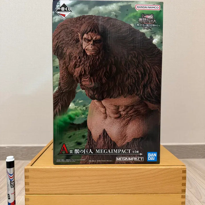 [BUNJANG] Bandai Beast Titan Figure / (미개봉)제일복권 이치방쿠지 진격의 거인 짐승거인 A상