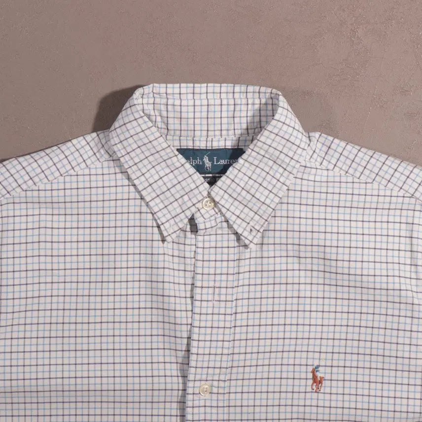 [BUNJANG] Polo Ralph Lauren Checkered Shirt / 폴로 랄프로렌 체크셔츠 C247
