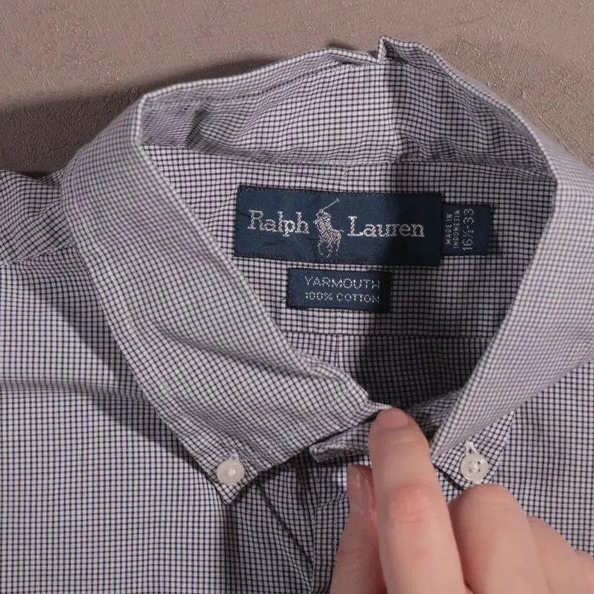 [BUNJANG] Polo Ralph Lauren Checkered Shirt / 폴로 랄프로렌 체크셔츠 C248