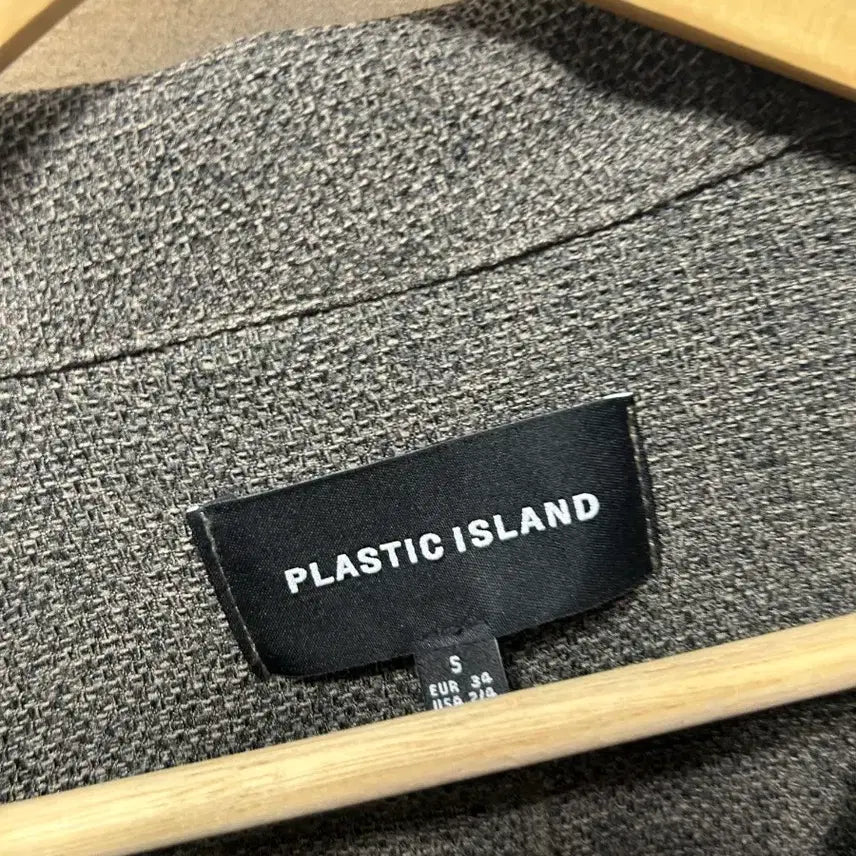 [BUNJANG] Plastic Island Double Button Jacket Coat S / 플라스틱아일랜드 더블 버튼 자켓 코트 S