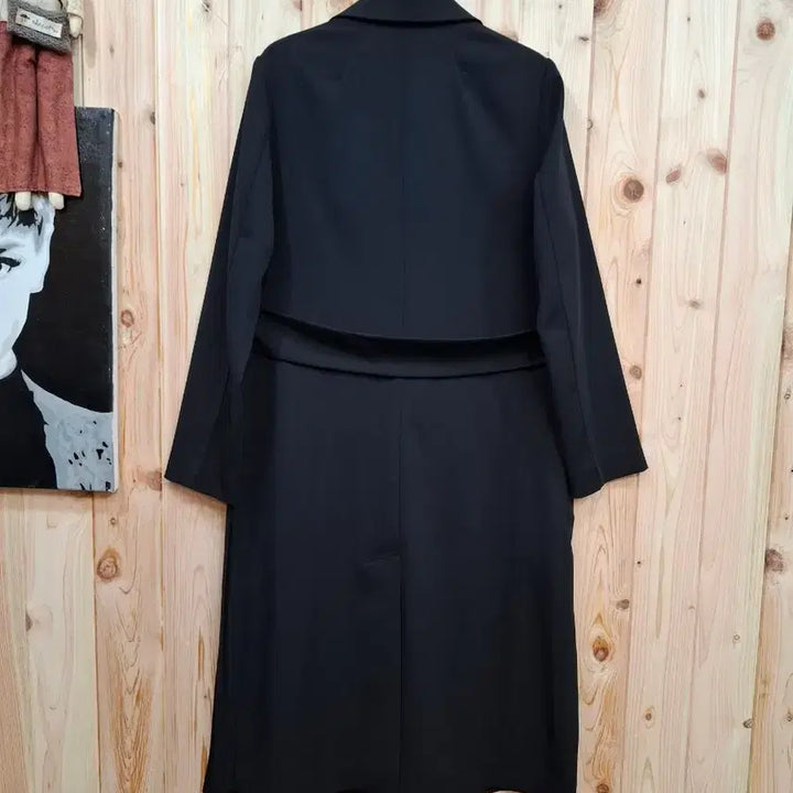 [BUNJANG] Daniel Pleated Long Jacket / 다니엘 주름 롱 자켓