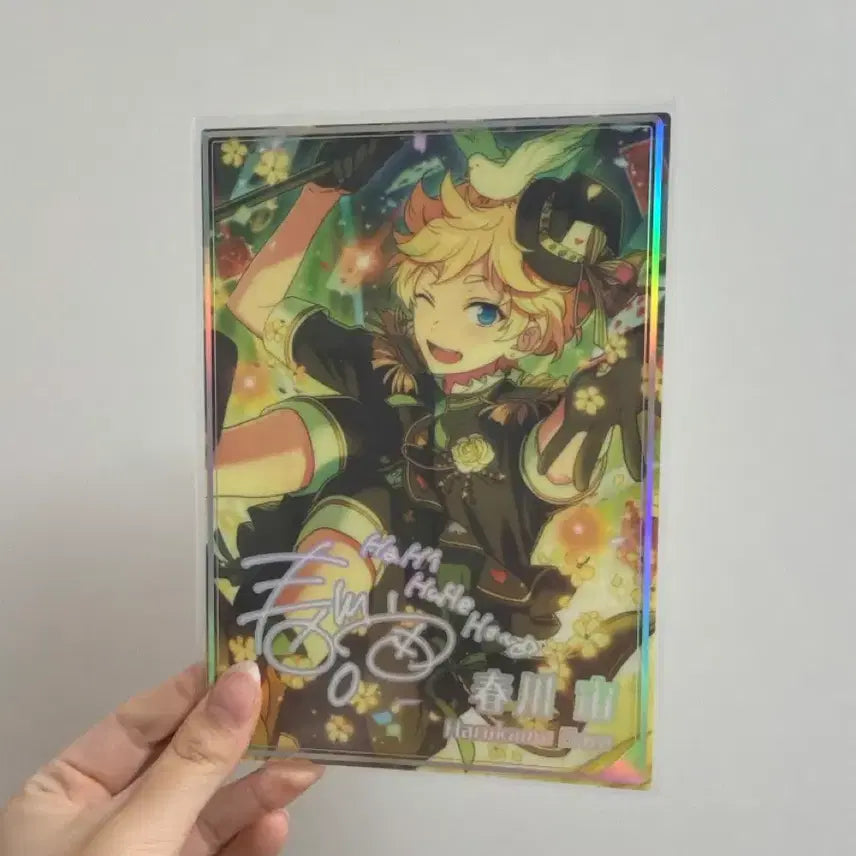 [BUNJANG] Ensemble Stars Haruka &amp; Sora Signed Card / 앙상블 스타즈 하루카와 소라 사인 카드