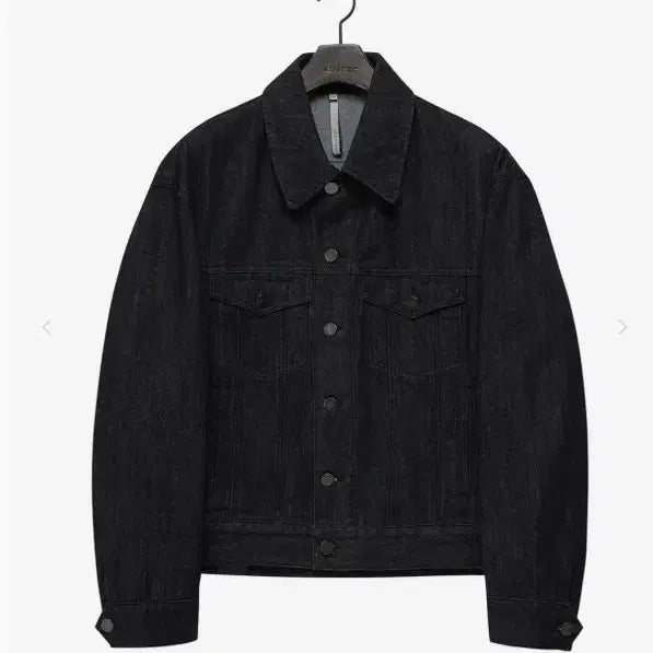 [BUNJANG] Noir Oversized Cropped Denim Jacket (Black) / [최종가격] [노이어] 오버핏 크롭 데님 자켓 (블랙)