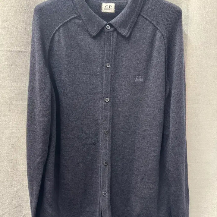 [SOLD OUT] 씨피컴퍼니 정품 로고 니트셔츠 가디건 (95~100)
