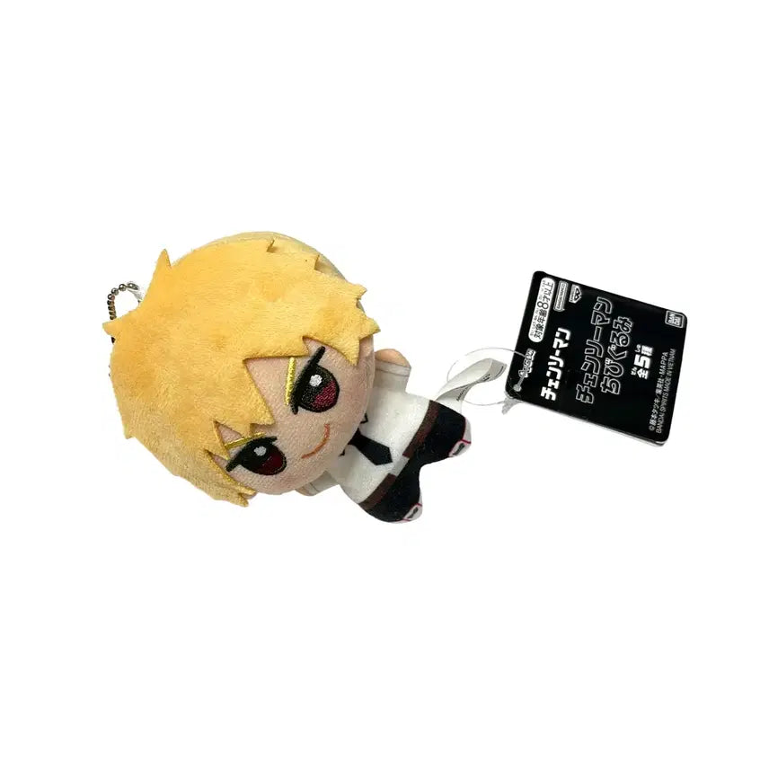[BUNJANG] Chainsaw Man Denji Chibi Plush, Keychain, Rubber Charm, B-side Label Bundle Set / (일괄) 체인소맨 덴지 치비누이, 버디 키체인, 러버챰, 비사이드 라벨