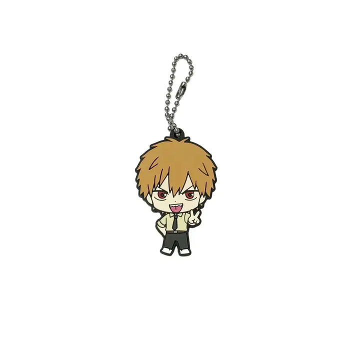 [BUNJANG] Chainsaw Man Denji Bundle Set / (일괄) 체인소맨 덴지 치비누이, 버디 키체인, 러버챰, 비사이드 라벨