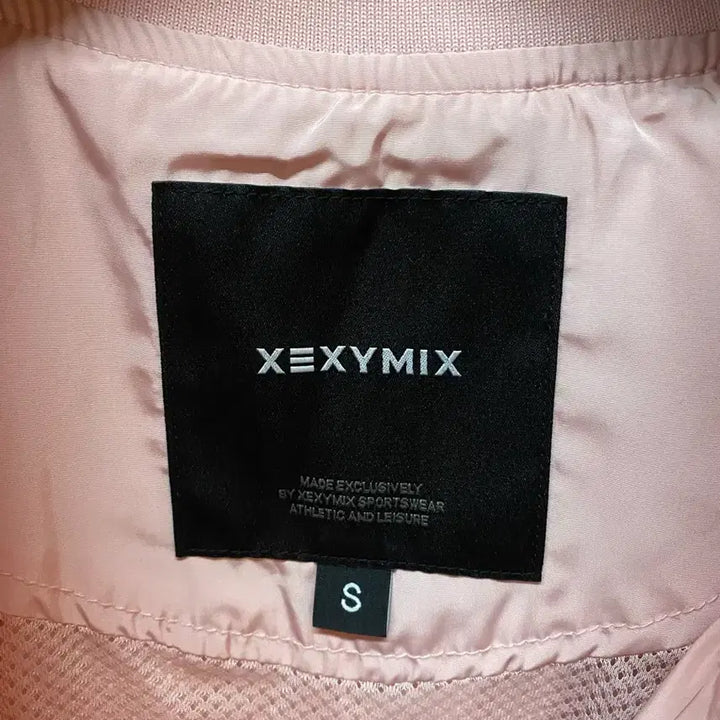 [BUNJANG] Xexymix Pink Bomber Jacket S / 새상품 젝시믹스 핑크 봄버 야구점퍼 자켓 S