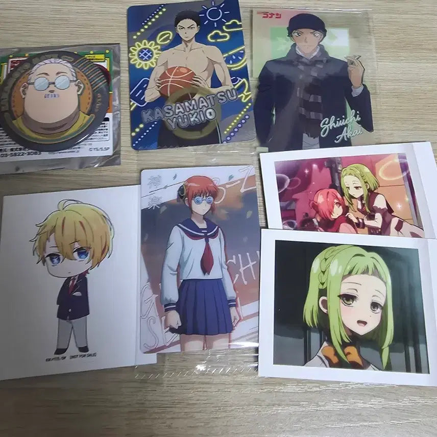 [BUNJANG] Anime Goods Bundle / 애니 굿즈 무료나눔 최애의아이 은혼 사카데이 쿠농 지하군