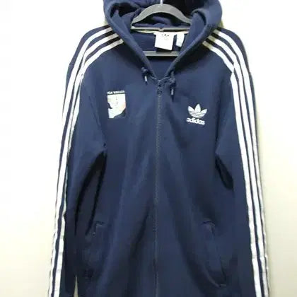 [BUNJANG] Adidas HZA Valley Long Hoodie Jacket / 아디다스 HZA VALLEY 맨투맨 롱후드자켓 택X0
