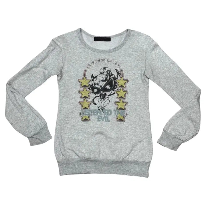 [BUNJANG] Hysteric Glamour Listen to the Evil Sweatshirt / 히스테릭 글래머 아카이브 listen to the evil 맨투맨 스웨터