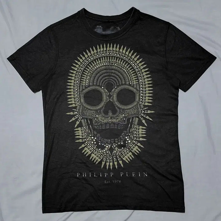 [BUNJANG] Philipp Plein Bulletproof Edition Skull T-shirt / [S] Philipp Plein 불렛프루프 에디션 스컬 반팔 티셔츠