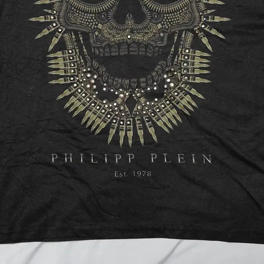 [BUNJANG] Philipp Plein Bulletproof Edition Skull T-shirt / [S] Philipp Plein 불렛프루프 에디션 스컬 반팔 티셔츠