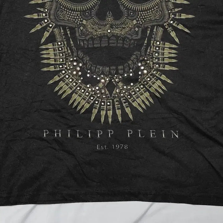 [BUNJANG] Philipp Plein Bulletproof Edition Skull T-shirt / [S] Philipp Plein 불렛프루프 에디션 스컬 반팔 티셔츠