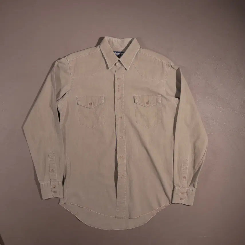 [BUNJANG] Wrangler Western Heavy Cotton Shirt / 90s 랭글러 웨스턴 헤비코튼 셔츠 C257