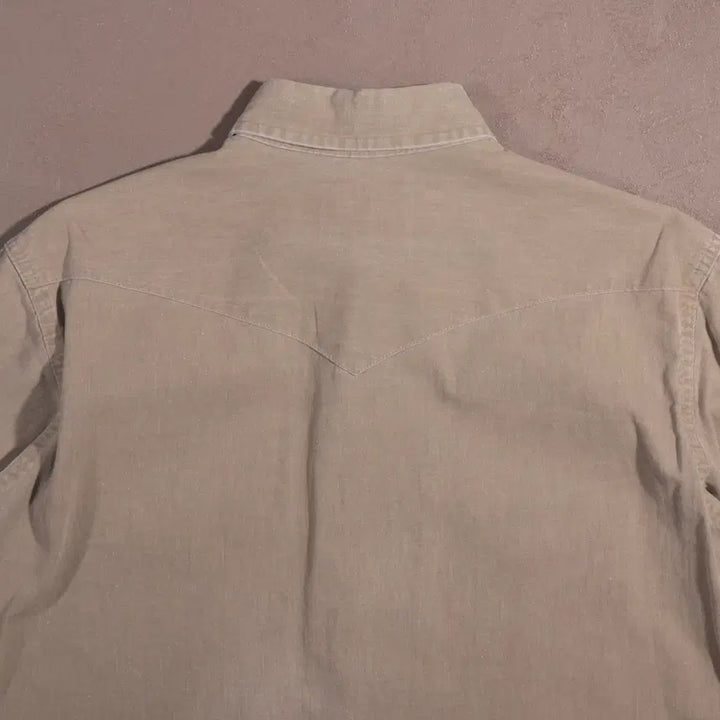 [BUNJANG] Wrangler Western Heavy Cotton Shirt / 90s 랭글러 웨스턴 헤비코튼 셔츠 C257