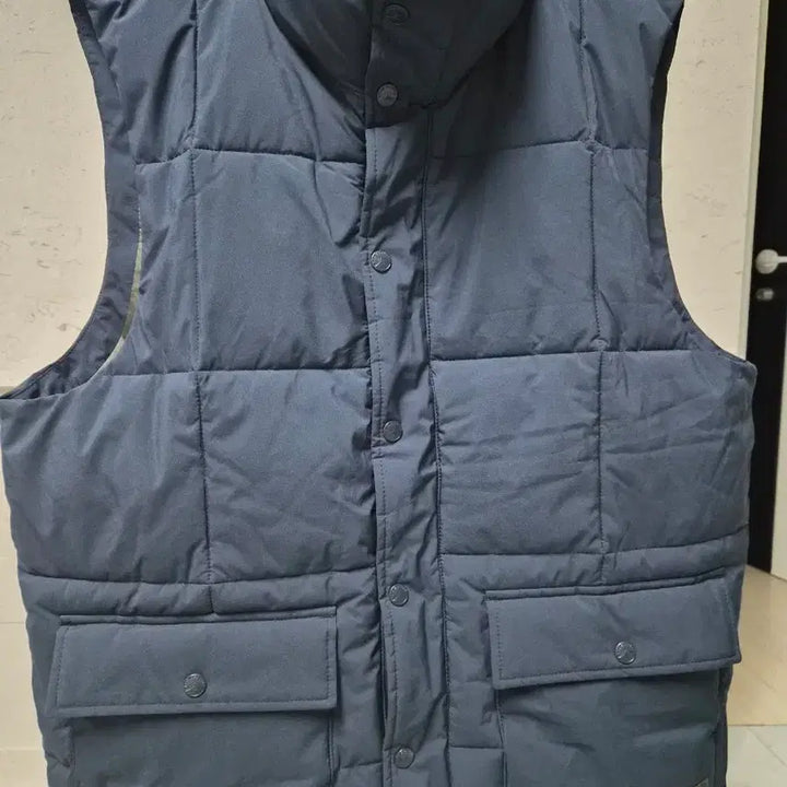 [BUNJANG] Eddie Bauer Padded Vest Navy XL / (택O새상품)에디바우어 카라 패딩 조끼 네이비 XL