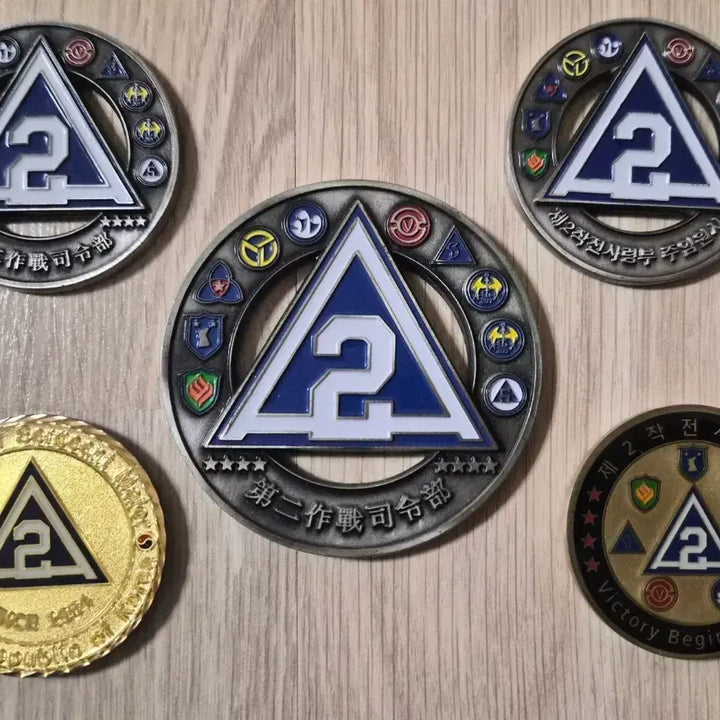 [BUNJANG] Military Coin Set / 군대코인, 부대코인(5종일괄)