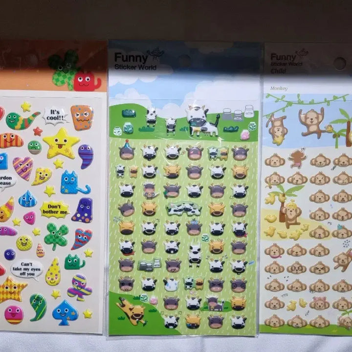 [BUNJANG] Assorted Sticker Bundle Set / 스티커 세트!!! 제발 데려가세요!!