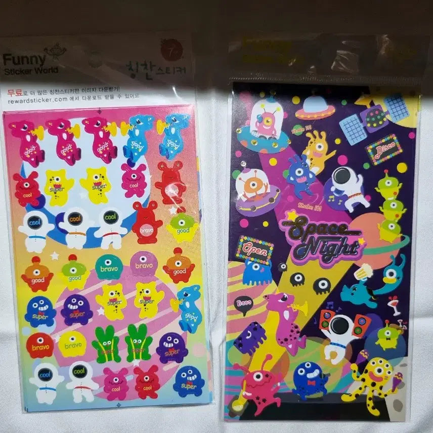 [BUNJANG] Assorted Sticker Bundle Set / 스티커 세트!!! 제발 데려가세요!!