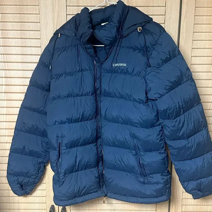 [BUNJANG] Converse All Star Padded Jacket (Navy, M) / 컨버스 ALL STAR 패딩 M 네이비