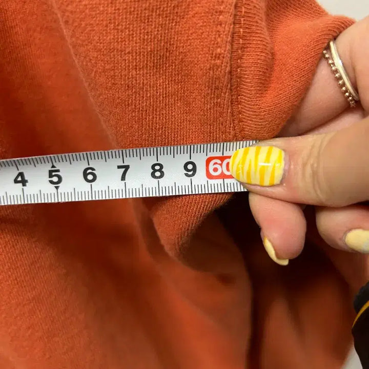 [BUNJANG] Kirsh Orange Hoodie Zip-up (Size 1) / 키르시 오렌지색 후드집업 1사이즈