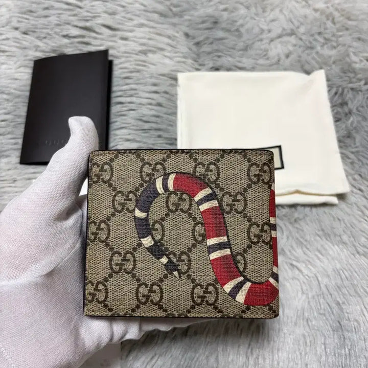 [BUNJANG] Gucci Kingsnake Wallet / (정품)(백화점 구매영수증 포함) 구찌 킹스네이크 반지갑
