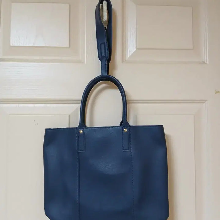 [BUNJANG] Victoria Shurein Navy Tote Bag / 네이비 토트백 새상품