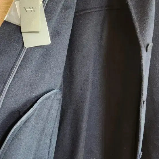 [BUNJANG] Vera Wang Cape Coat Navy / 베라왕 케이프 코트  66~77 네이비