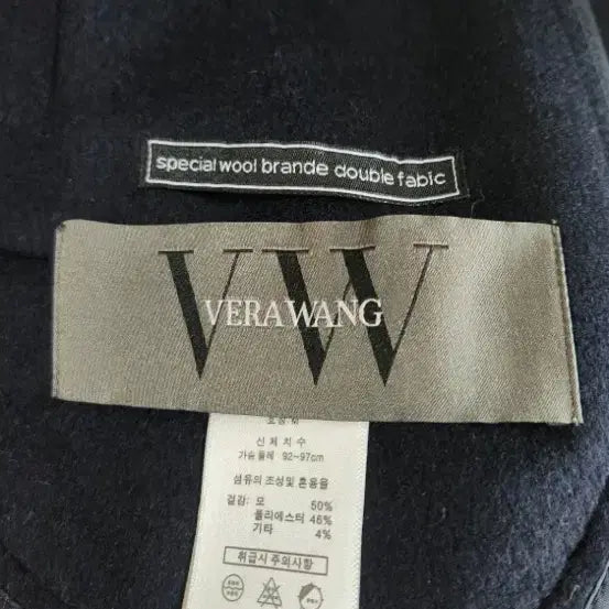 [BUNJANG] Vera Wang Cape Coat Navy / 베라왕 케이프 코트  66~77 네이비